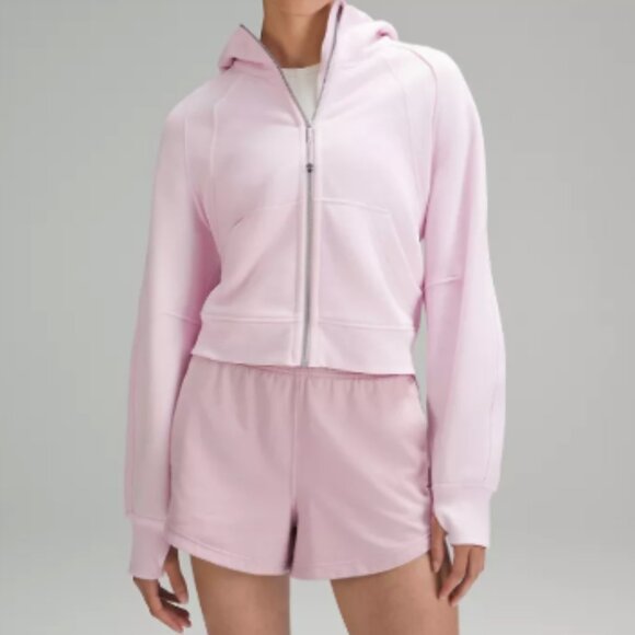 Lululemon Scuba Oversized Full-Zip Hoodie Meadowsweet Pink - Picture 7 of 17